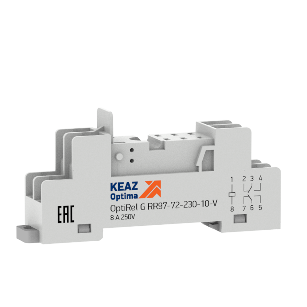 Розетка для реле OptiRel G RR97-72-230-10-V 281177