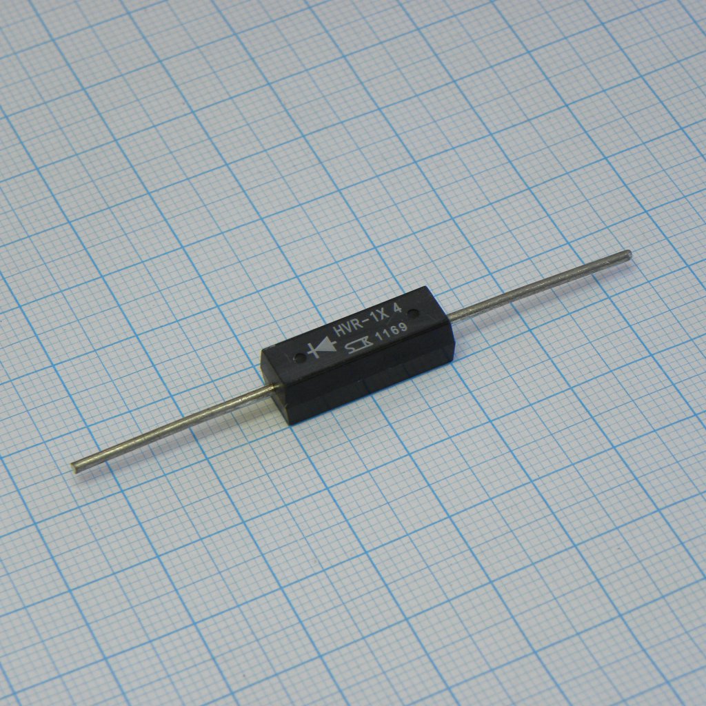 СВЧ: диод HVR-1x4 - Диод для СВЧ Vrm=10kV Io=350mA Ifsm=20A Vf=10V