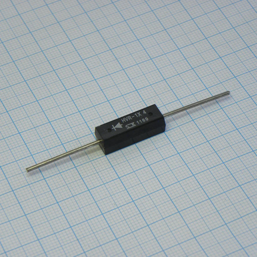 СВЧ: диод HVR-1x4 - Диод для СВЧ Vrm=10kV Io=350mA Ifsm=20A Vf=10V