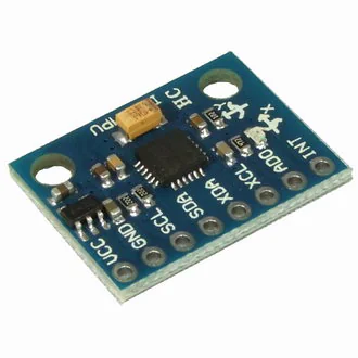 EM-516 - Модуль датчиков осевого гироскопа и акселерометра на базе MPU6050, 16-бит
