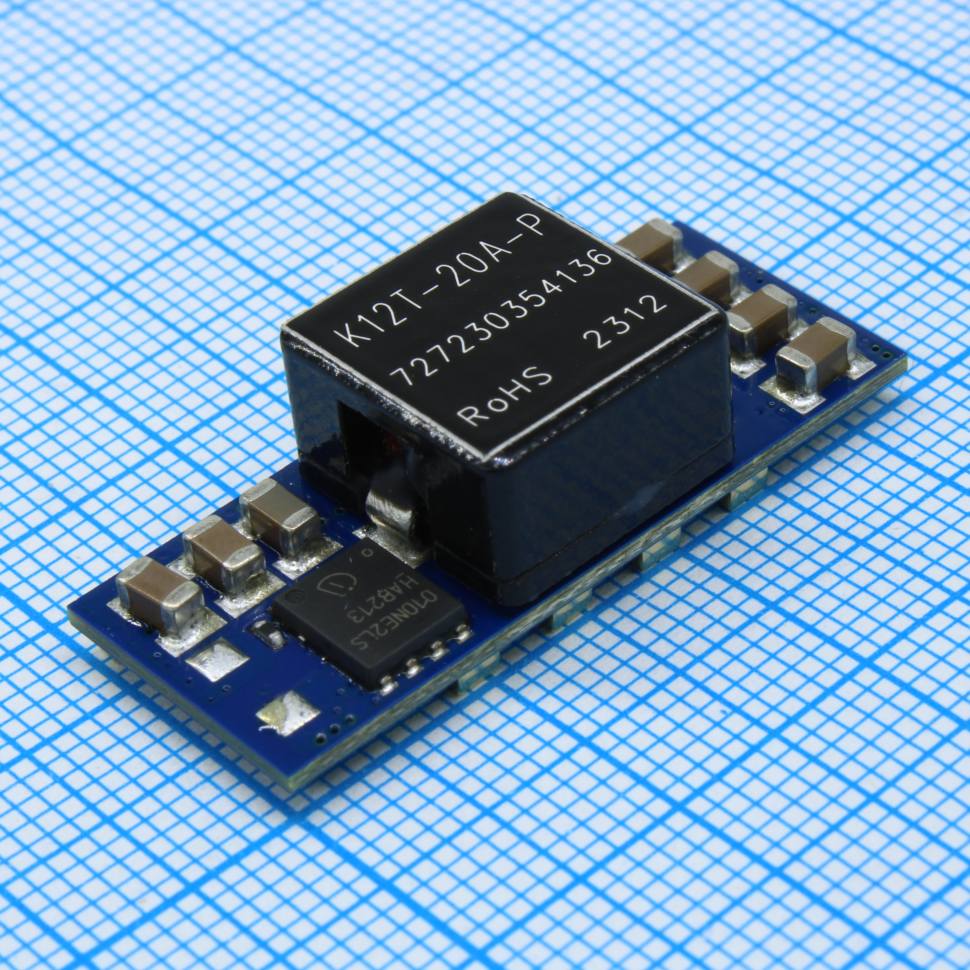 K12T-20A-P - Преобразователь DC/DC неизолированный вход 12В регулируемый выход 0.6...5.0В 2А максимум -40°С...+85°С
