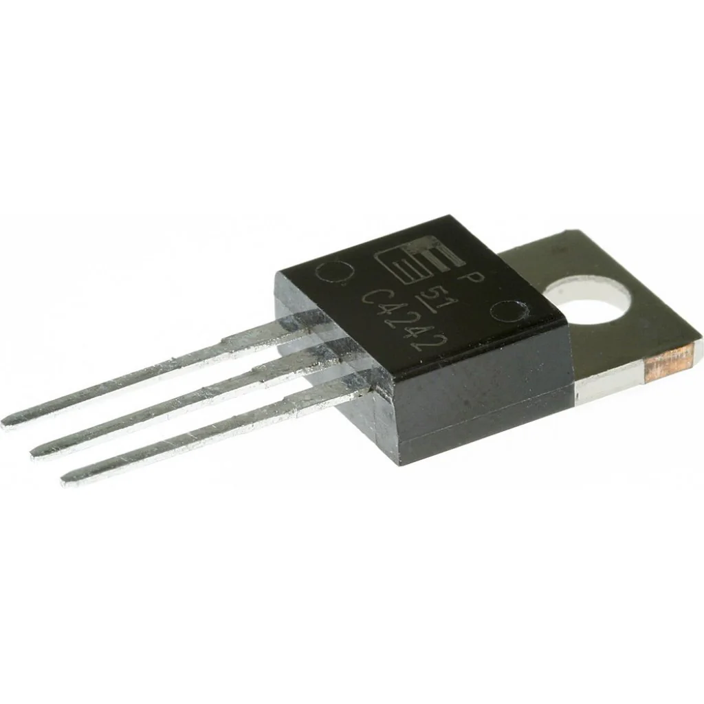 2SC4242 - Биполярный транзистор, NPN, 450 В, 7 А, 40 Вт