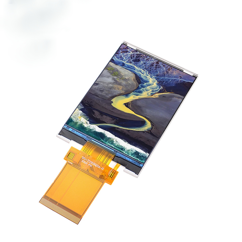 ZW-T035BQSA-01 - TFT 3.5", Разрешение: 240x320, Тип: IPS, Яркость: 300 кд/м2,  Контроллер: ST7789V2, 50 пин., Интерфейс: MCU/RGB/SPI, Размер модуля, мм: 54.5*83.00*2.10, Рабочая температура, С: -20~+70