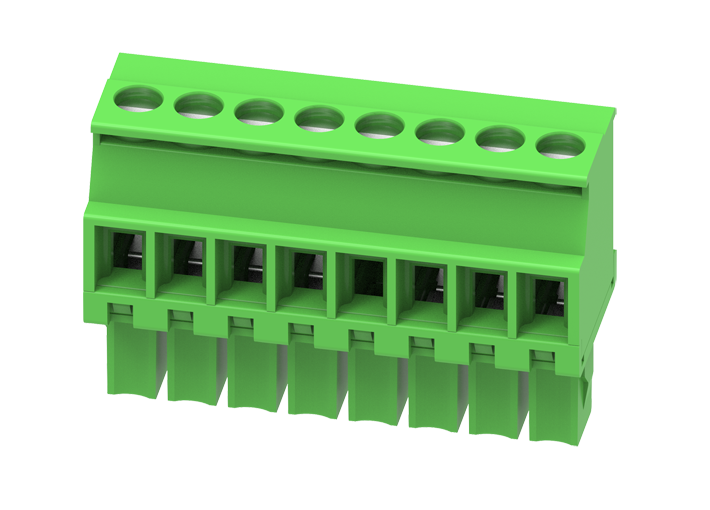 Розеточный разъем на кабель MC-RE3.5V23C-R-0001 - Розеточный разъем, угловой, на кабель, шаг: 3.5 мм, 23 полюса, фиксация провода винтовая, исполнение: стандартное, 160V, 8A, цвет: зеленый Розеточный разъем на кабель MC-RE3.5V23C-R-0001 - Розеточный разъем, угловой, на кабель, шаг: 3.5 мм, 23 полюса, фиксация провода винтовая, исполнение: стандартное, 160V, 8A, цвет: зеленый