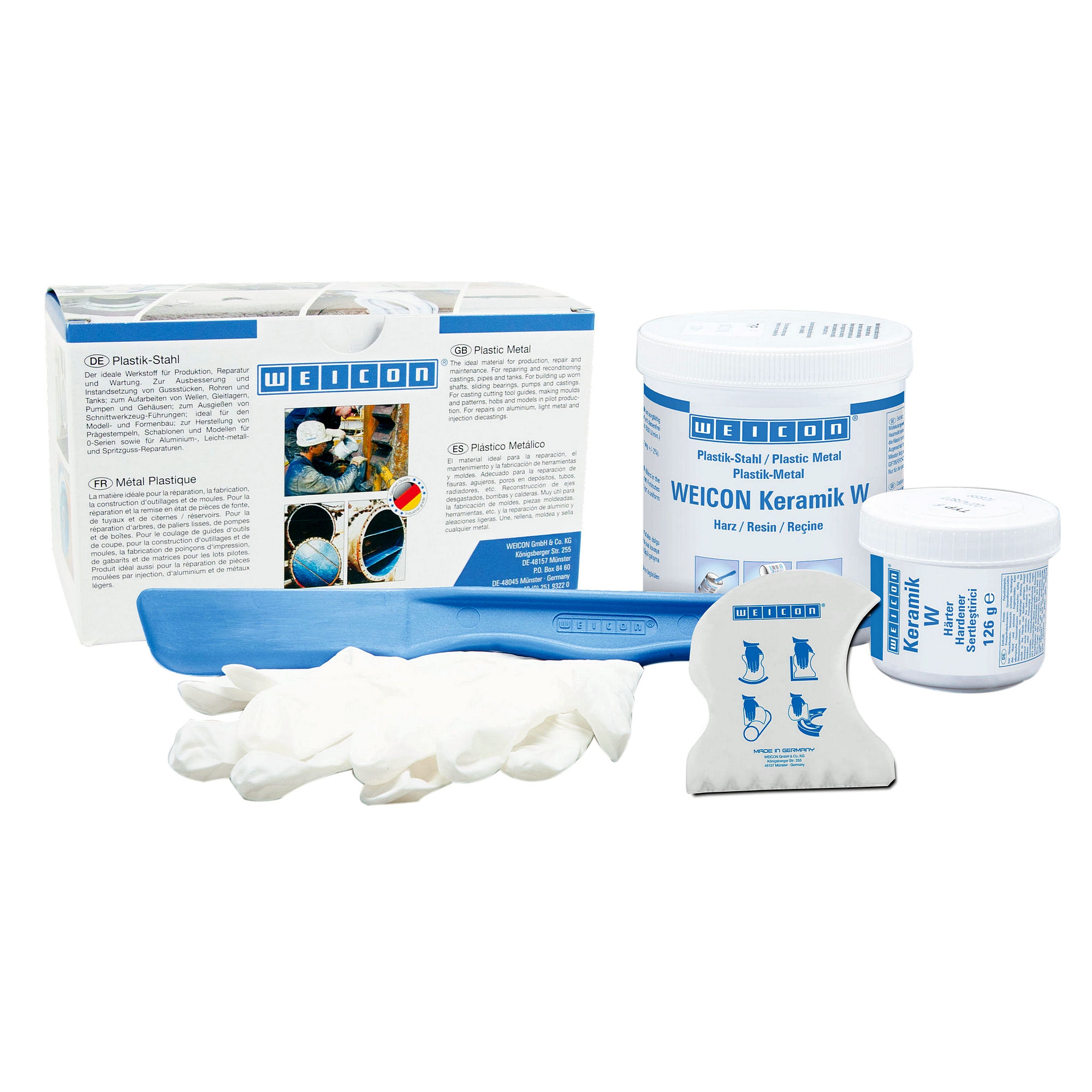 wcn10460005 - 10012232 WEICON Ceramic W (0,5 кг) Пастообразный композит с минеральным наполнением