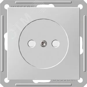 Розетка 1-м СП W59 16А IP20 без заземл. защ. шторки механизм бел. SE RS16-151-1-86