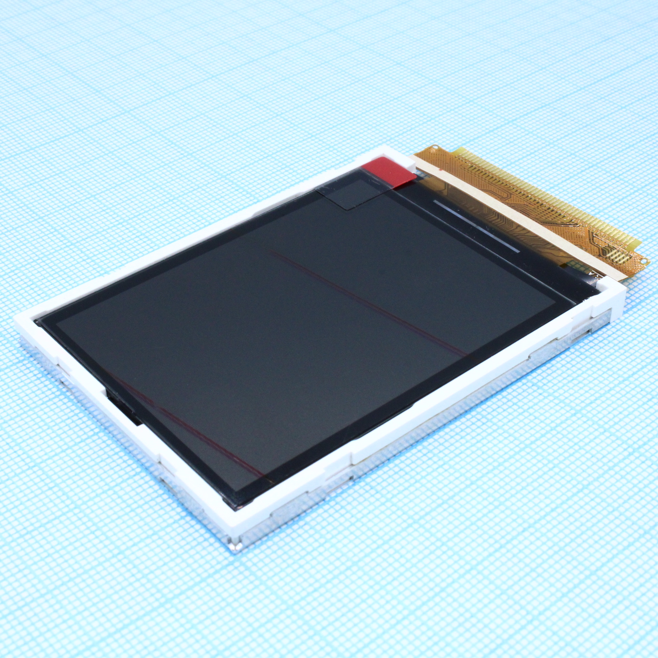 WF0283ATDAJDNN0# - TFT 2.83", 240xRGBx320, трансфлективный, подсветка белая, драйвер HX8367-A, MCU/SPI/RGB интерфейс, 3 o'clock, -20 ... 70 °C