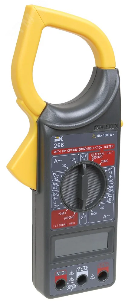 Клещи токоизмерительные Expert 266 TCM-1S-266 - Токоизмерительные клещи