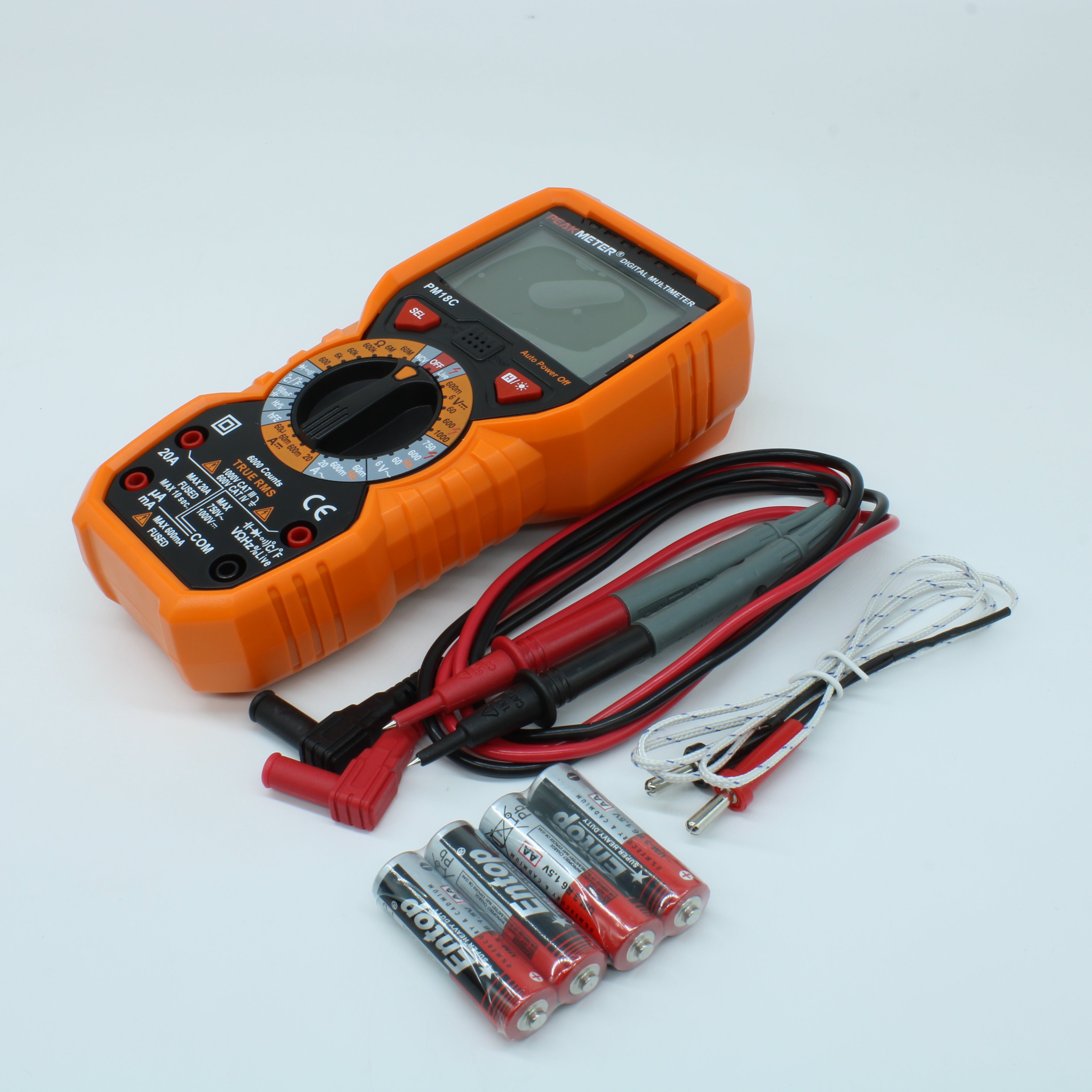 PM19 - Мультиметр цифровой автомат