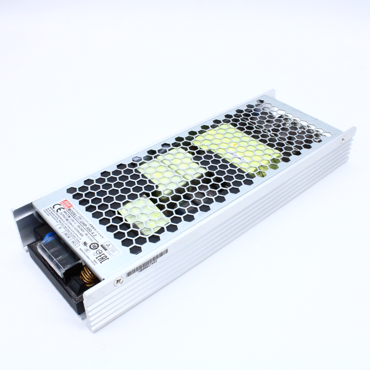 UHP-500-4.2 - AC-DC, 336Вт, вход 90…264В AC, 47…63Гц, выход 4.2В/80A, ККМ, рег. вых 3.6…4.4В, изоляция 3750В AC, в кожухе 232х81х31мм, -20…+70°С