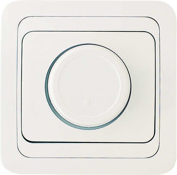 Светорегулятор СП 600Вт Mimoza бел/бел. 12011