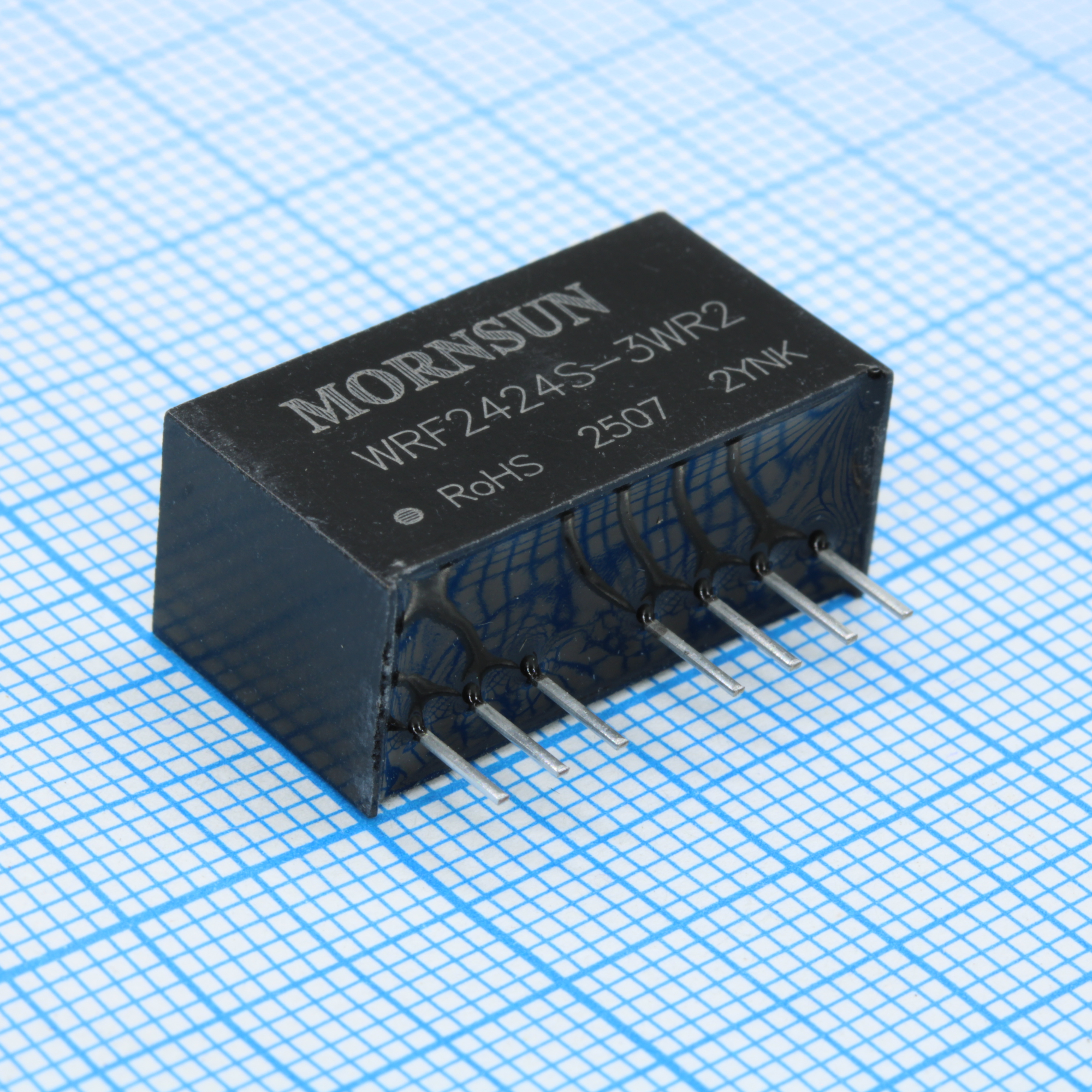 WRF2424S-3WR2 - Преобразователь DC/DC на печатную плату вход 24В, выход 24В, 125мА (ТНТ)