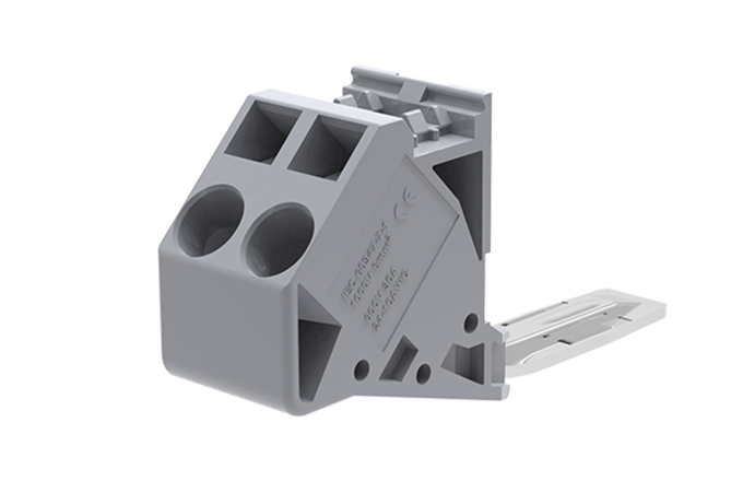 Вилка распред. питания TAAG6-2-GY - Вилка распределения питания, для TAPO35, цвет: серый