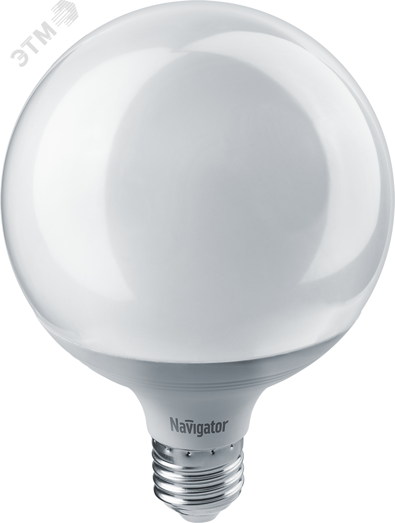 Лампа светодиодная LED 18вт Е27 белый шар 21955