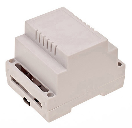 Z100J PS - Корпус пластиковый на DIN рейку, светло-серый