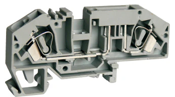 Предохранительная клемма UJ5-6CW/RD - Предохранительная клемма, флажковый предохранитель, тип фиксации провода: пружинный, номинальное сечение: 6 мм кв., до 30A, 400V, ширина: 8 мм, цвет: серый, тип монтажа: DIN 35