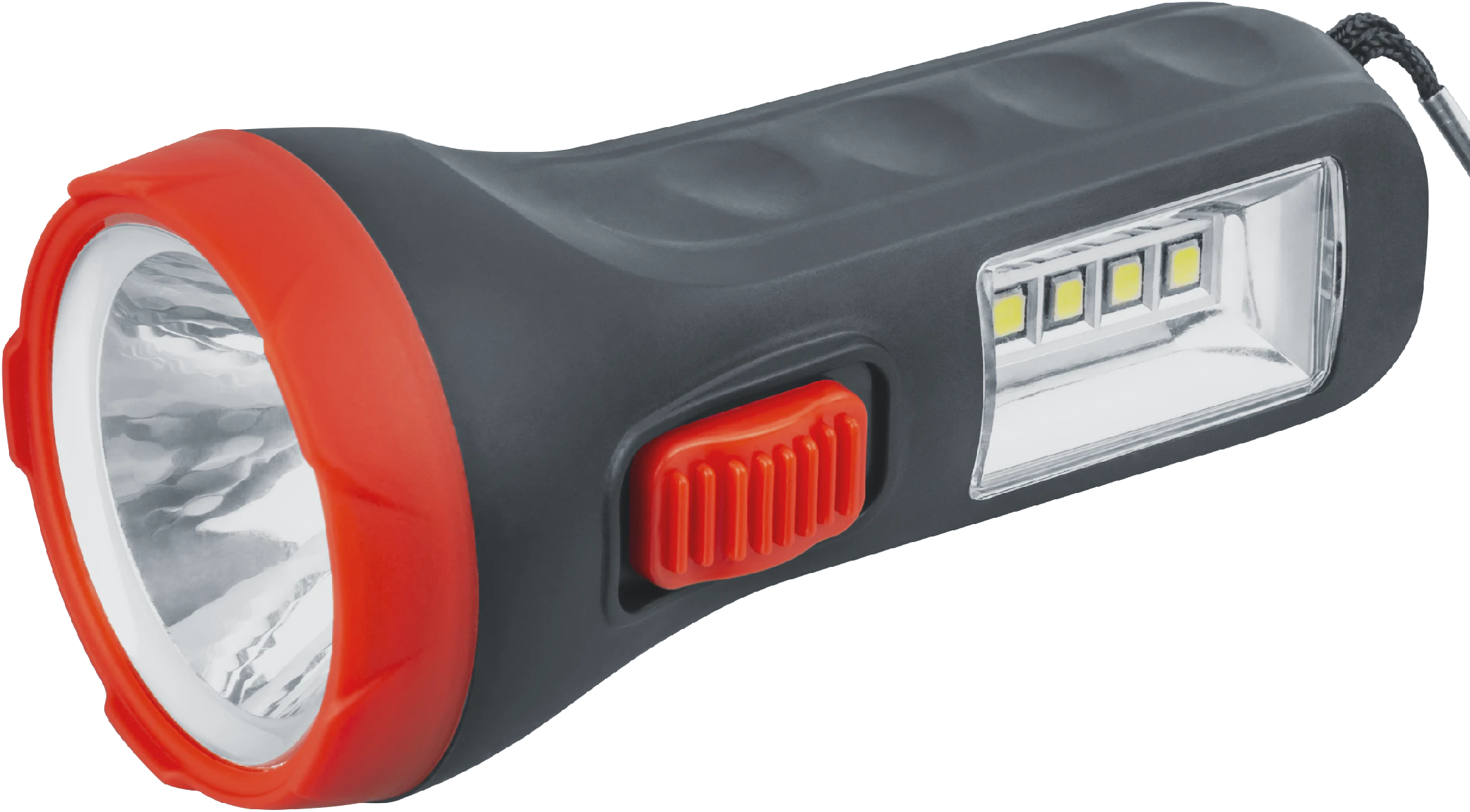 Фонарь светодиодный NPT-CP24-1AA Пластиковый 1LED 0,5Вт+4LED 1Вт