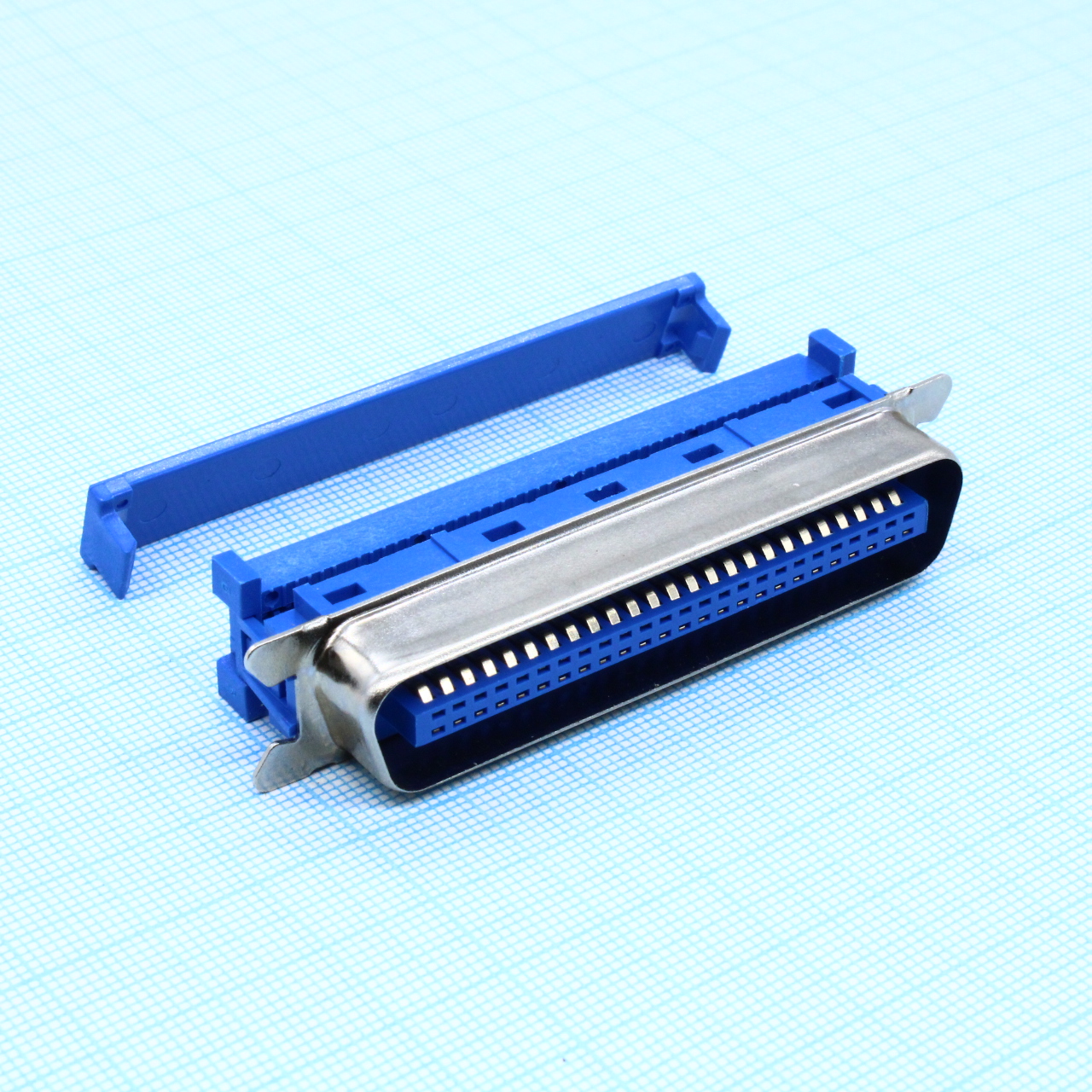 DS1039-01-50ML0SR-RTH-004 - Вилка centronics 50 контактов на шлейф