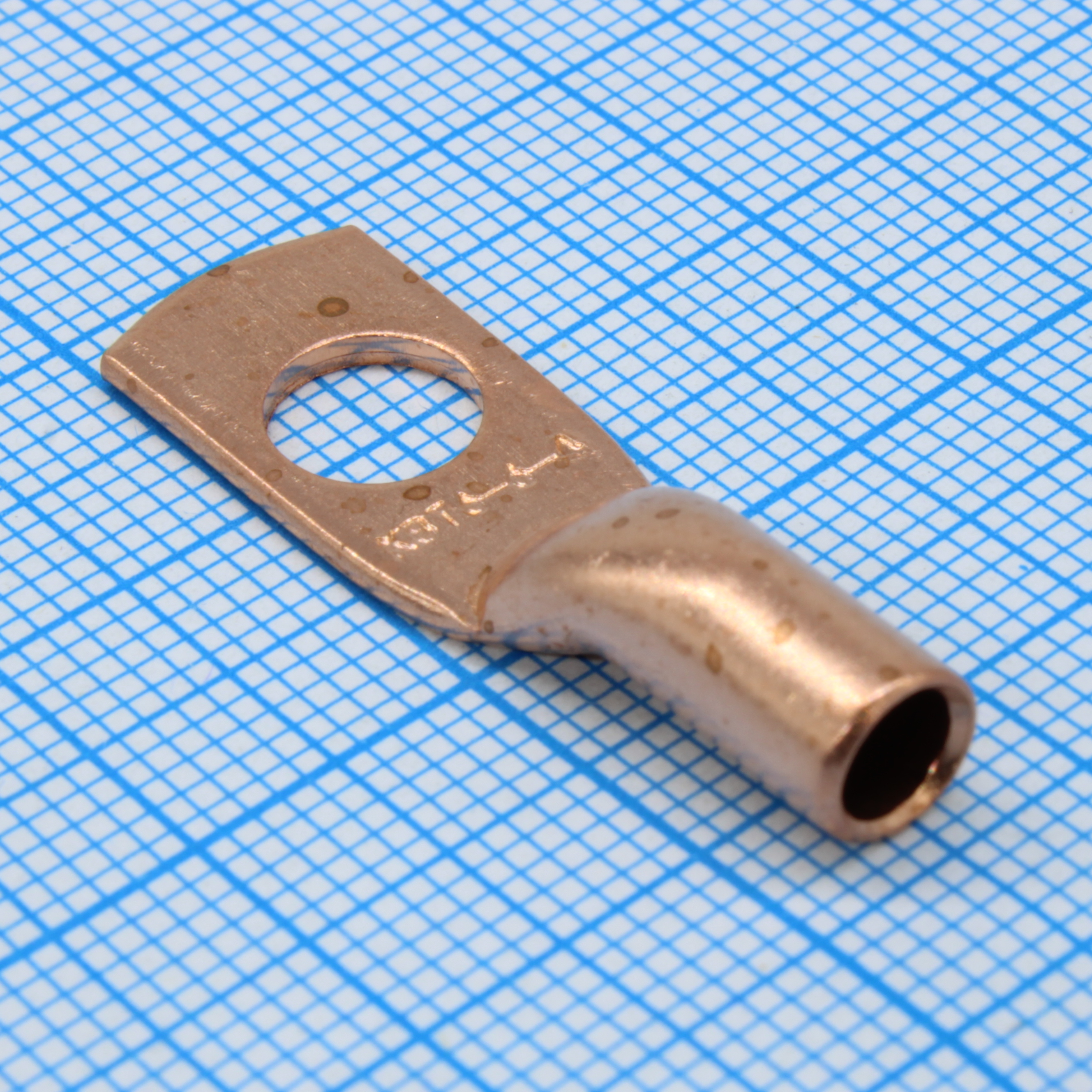 ТМ 6-6-4 - Наконечник кабельный медный кольцевой М6 под опрессовку проводов сечением до 6 мм2