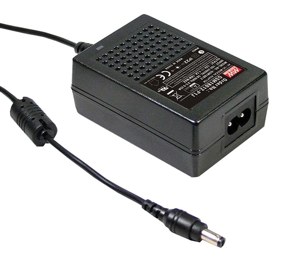 GSM36B07-P1J - AC-DC, 32.4Вт, сетевой адаптер, выход 7.5В/4.32А, вход 80...264В AC, 47...63 Гц, 113...370B DC,  изоляция 4000B AC, 79x54x33мм, -25...+60C медицинского применения (2xMOPP)