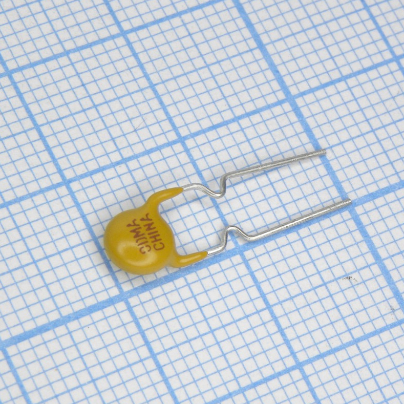 RXEF017 - Самовосстанавливающийся предохранитель PTC 0.17A(hold) 0.34A(trip) 60V 0.48W 3s 3.3Ohm Radial 7.4 X 3mm Bulk