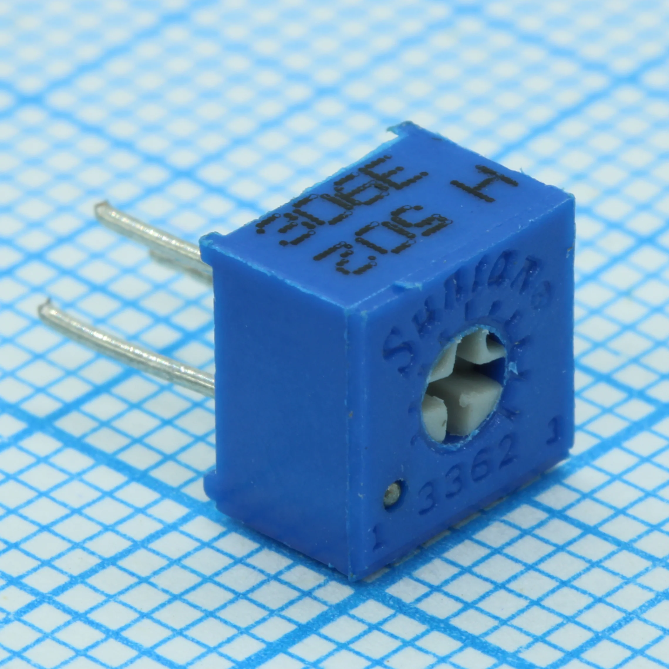 TSR-3362H-502R - Потенциометр однооборотный керметный 5кОм 0.5Вт PC PIN