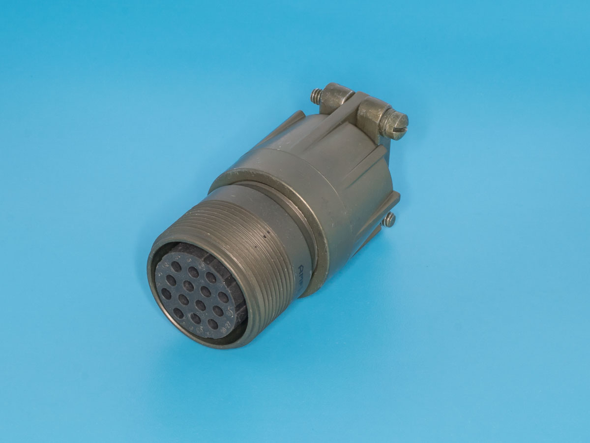 MS3101E-20-27S - Разъём серии MS 14 контактов, гнездо на кабель, наружная резьба