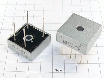 Мост KBPC5010W (50А,1000В)