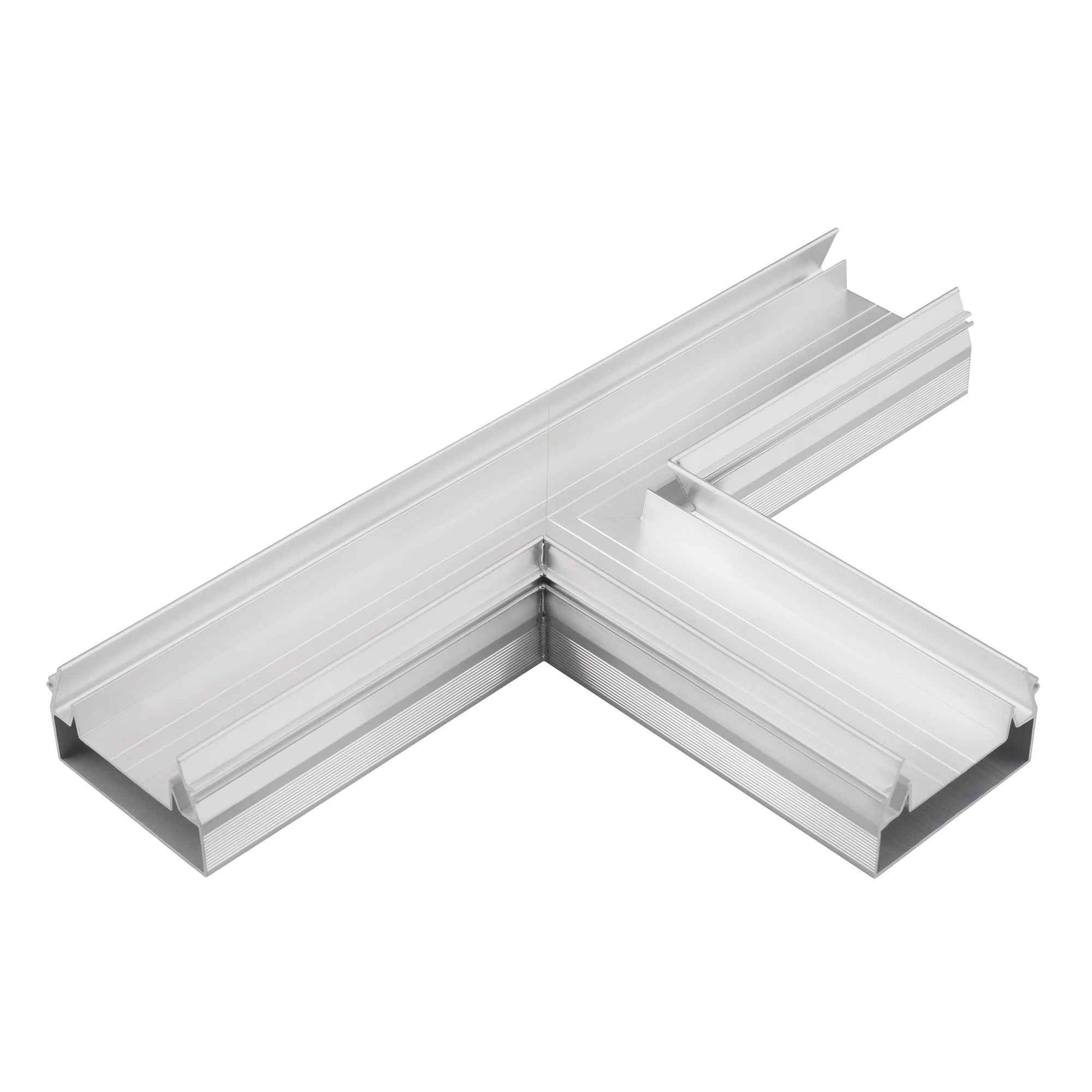 Угол STRETCH-S-50-CEIL-CENTER-T90 тройной (GAMMA50) 046878 - Угловой Т-образный соединитель 90 градусов профиля STRETCH-S-50-S-CEIL-CENTER-2000 (GAMMA50). Цена за штуку.