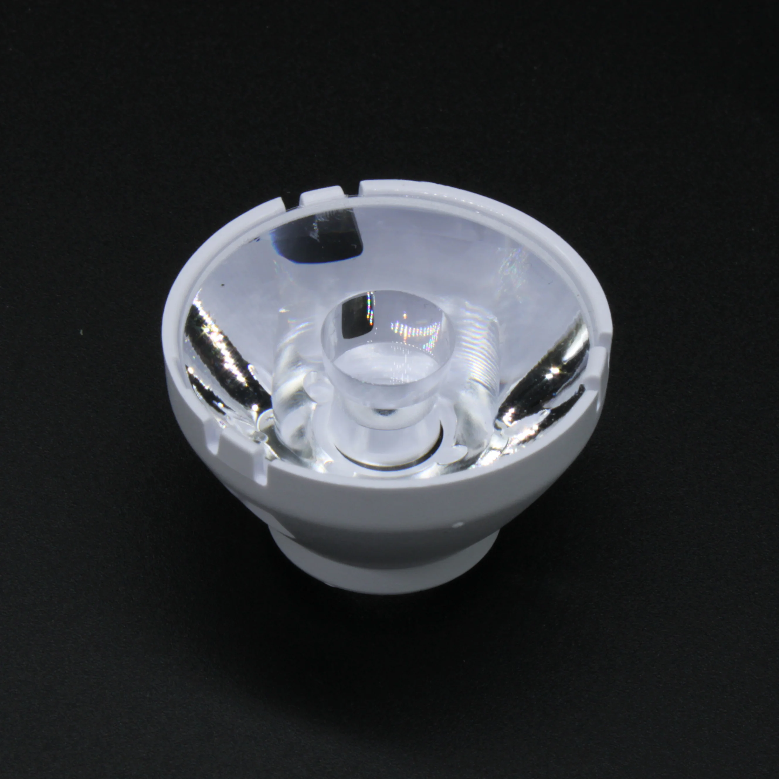ASH31D19H5G - Линза для светодиода 3535/3030/XML5050, ~5°,  D=31,5mm  H:19mm, PMMA