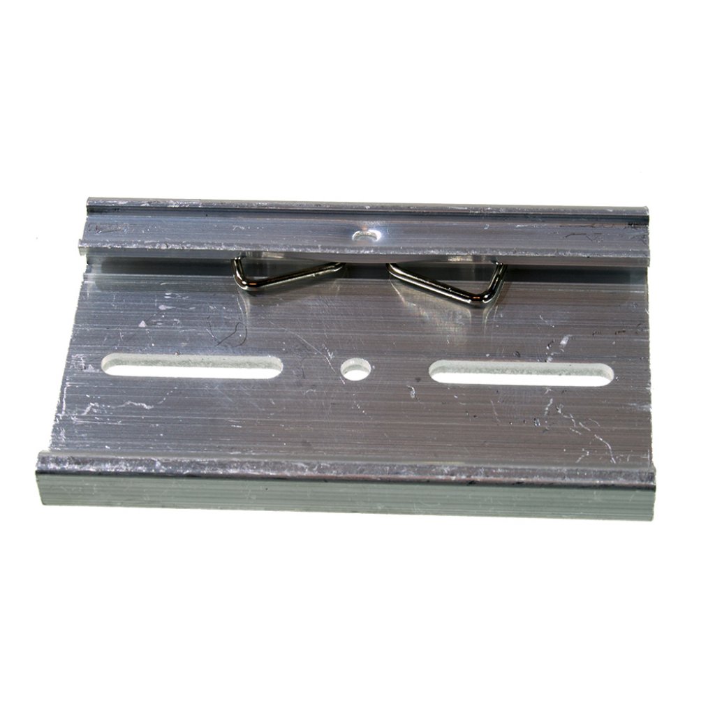 DRP-02 - Кронштейн для крепления на DIN-рейку, ширина 80мм, для блоков питания в корпусах 240,905,915,916,928 (модели LRS-75, S-15/25, SP-100/150/200, SP-75, USP-225)