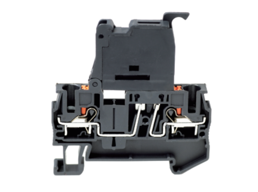 Торцевая крышка UJ6-4RD(5X20)G - Торцевая крышка для клемм UJ6-4RD(5X20), цвет: черный