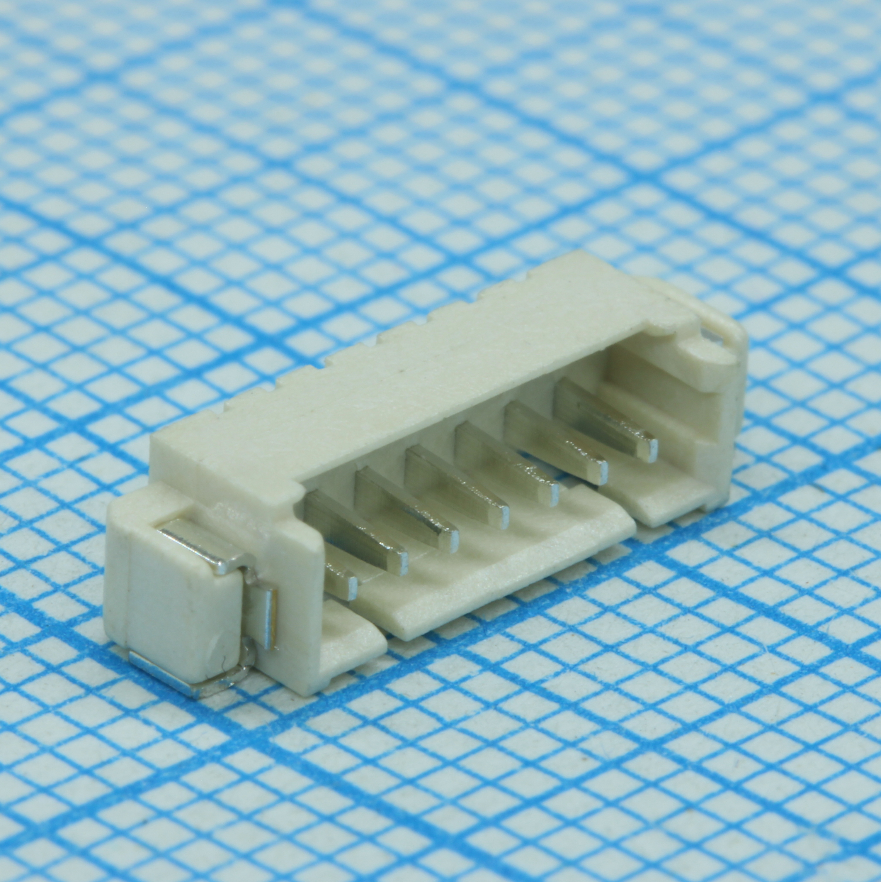 DS1020-02-07MVT1R - Разъем провод-плата SMD 7 контактов шаг 1.25мм