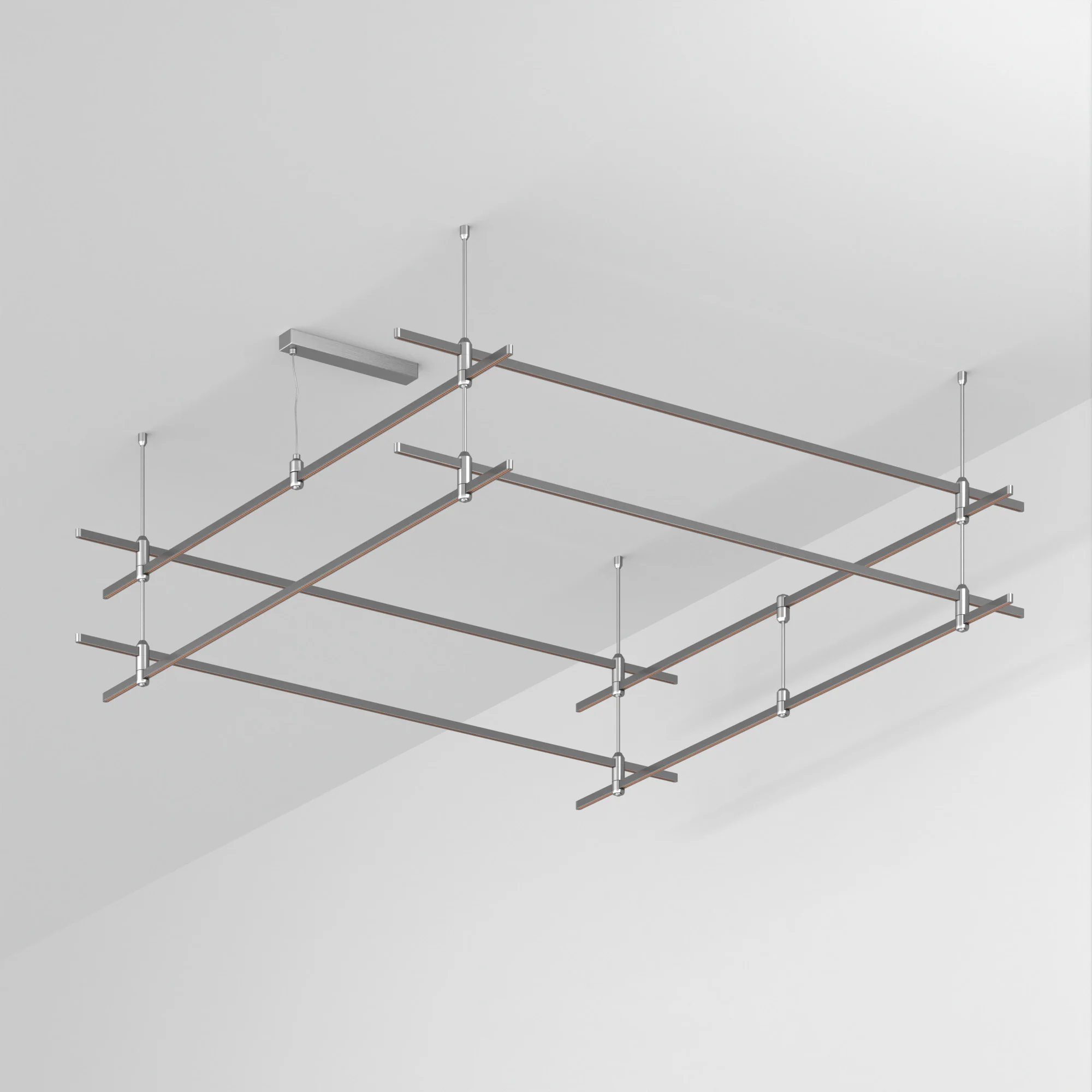 Трек ART-APRIORI-QUADRAT-2-ROD-400-2000x2000 (TN) (Arlight, IP20 Металл, 3 года) 050207