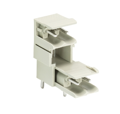 Вилка Wiecon 8113 S E / 2 W OB - Вилочный разъем, горизонтальный, на плату, шаг 5,00 мм, 2 этажа, 2 полюса, фиксация на плате пайкой, 300V, 10А, без маркировки, цвет: серый, серия 8113 SE G Вилка Wiecon 8113 S E / 2 W OB - Вилочный разъем, горизонтальный, на плату, шаг 5,00 мм, 2 этажа, 2 полюса, фиксация на плате пайкой, 300V, 10А, без маркировки, цвет: серый, серия 8113 SE G