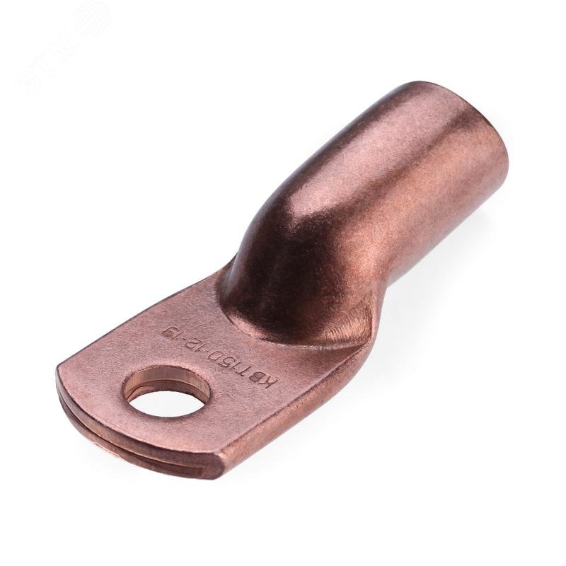 ТМ 25-8-8 - Наконечник кабельный медный кольцевой М8 под опрессовку проводов сечением до 25 мм2