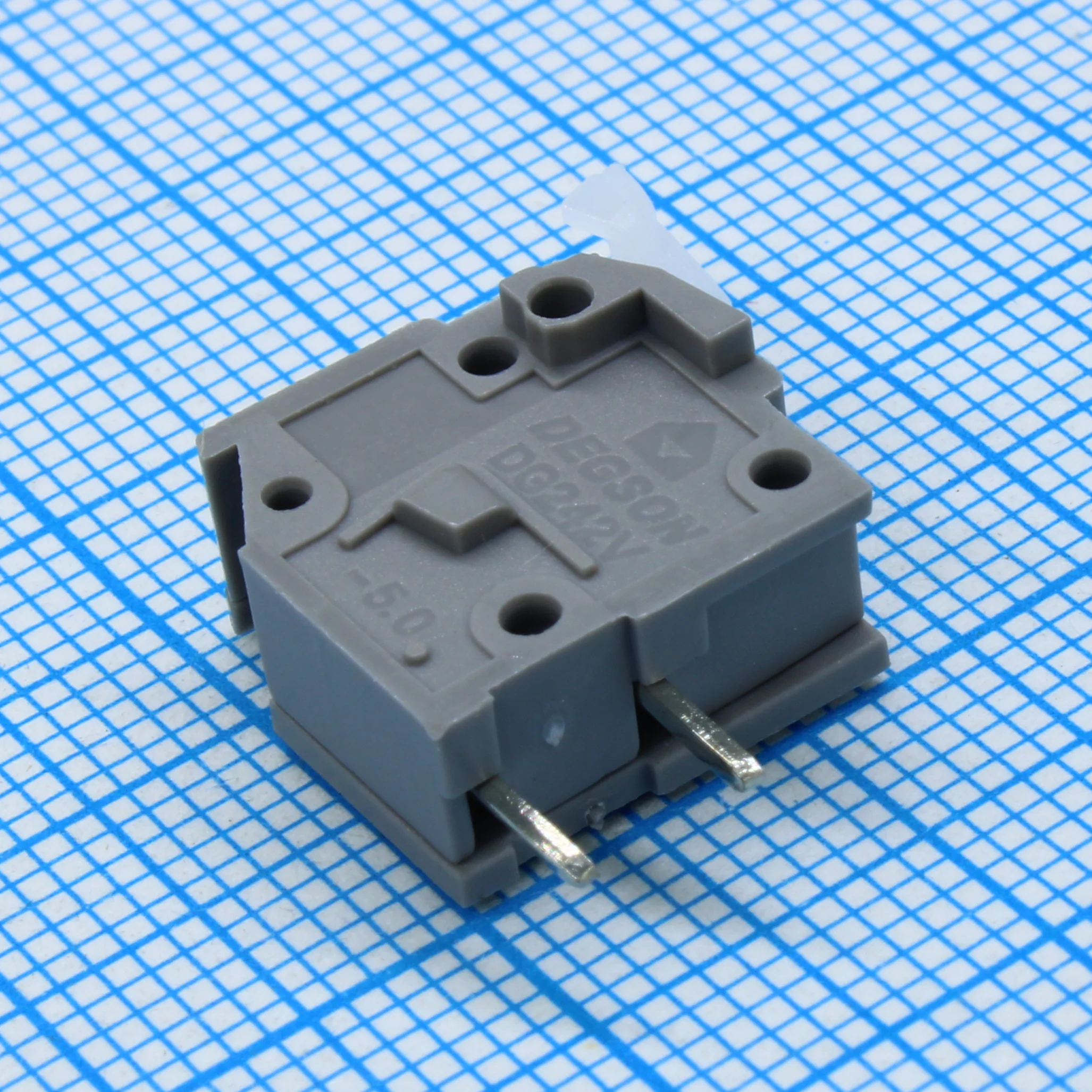 DG242V-5.0-01P-11-00AH - Нажимной, безвинтовой клеммный блок 1 контакт серия DG242V-5.0
