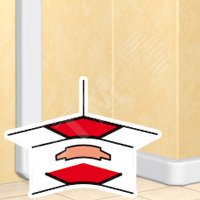 Угол для кабель-канала внутренний изменяемый 80-100град. для DLP 105х50 бел. Leg 010605