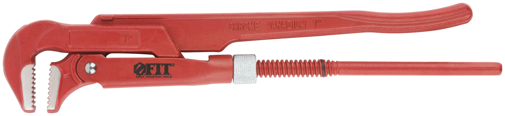 Ключ трубный газовый Профи 90 гр (тип L), CrV сталь 1'' (300 мм)