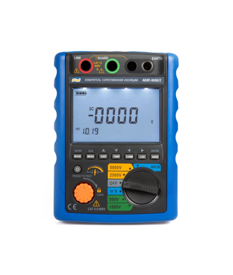 АКИП-8606/2 - Измеритель сопротивления изоляции