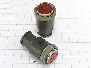 Розетка МР1-76-5-В с кожухом "5"