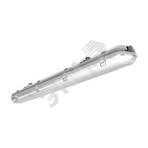 Светодиодный светильник "ВАРТОН" Стронг 2.0 промышленный 45 Вт 5000К 1242*90*68 мм класс защиты IP65 прозрачный рассеиватель V1-I2-70210-03G00-6504550