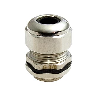 FBA17-06 - Кабельный ввод ZTM-ELECTRO FBA17-06, никелированная латунь