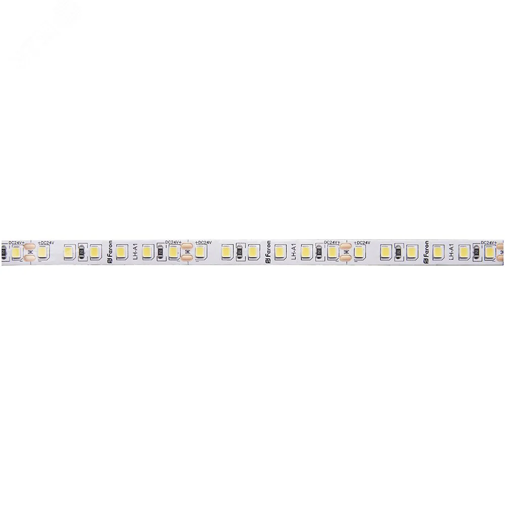 Лента светодиодная LEDх180/м 5м 16w/m 24в белый 41528