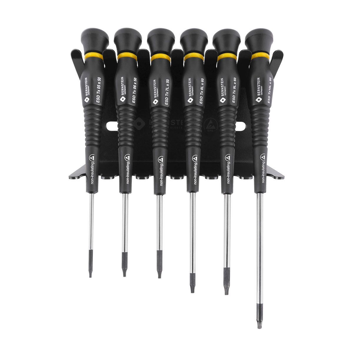 6-660 - Набор антистатических отверток Torx T5-T10, 6шт длиной 140мм