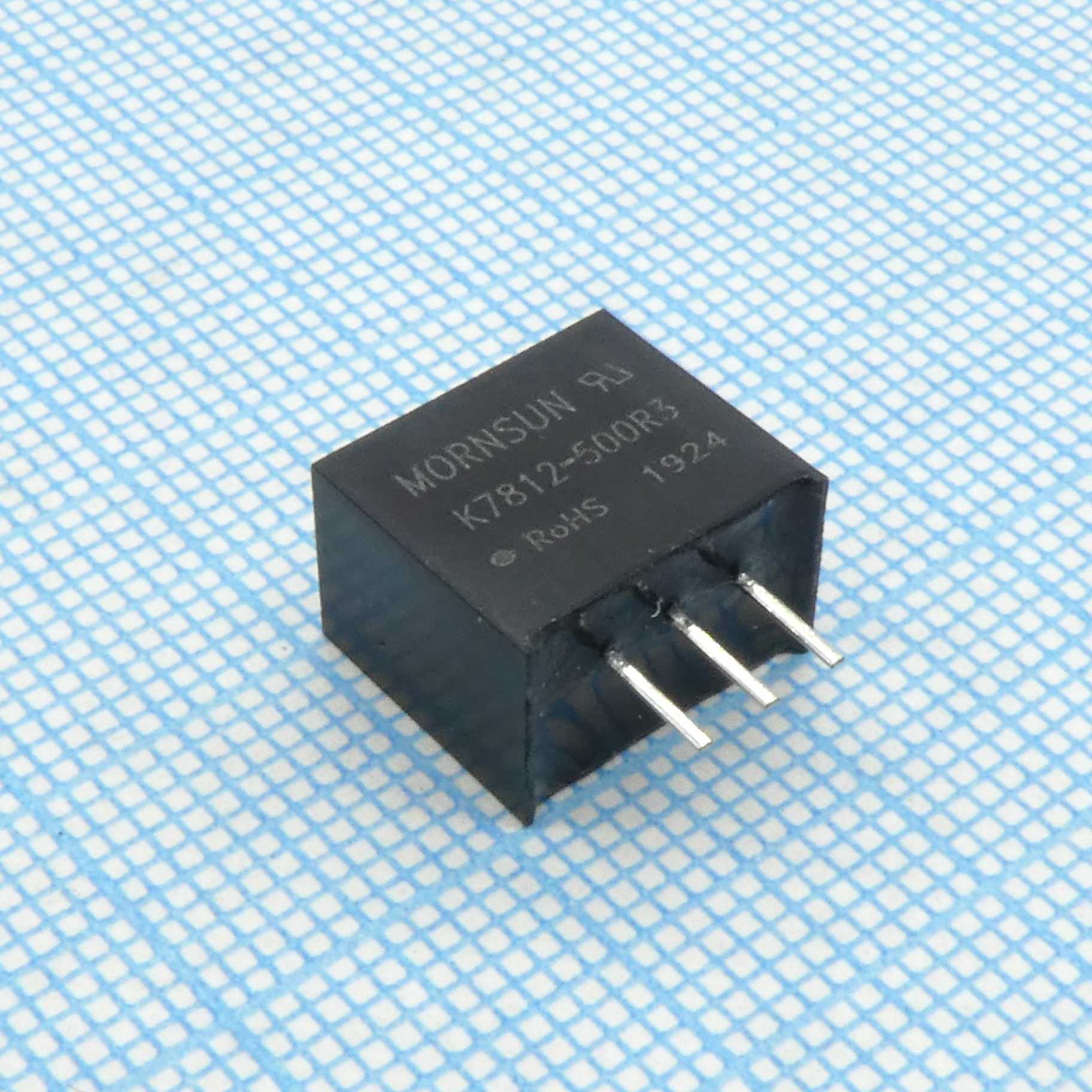 K7812-500R3 - DC/DC преобразователь, 2.5Вт, вход 6.5-36В, выход 12В/500мА