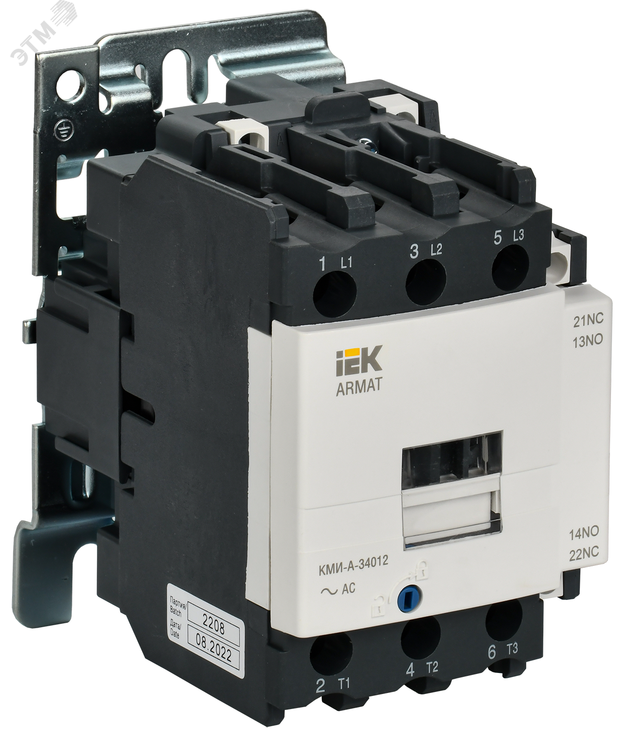 Контактор КМИ-А-34012 LC1D 40А кат. 230В AC 1НО+1НЗ AC-3 AR-ACC-31-040-230-11
