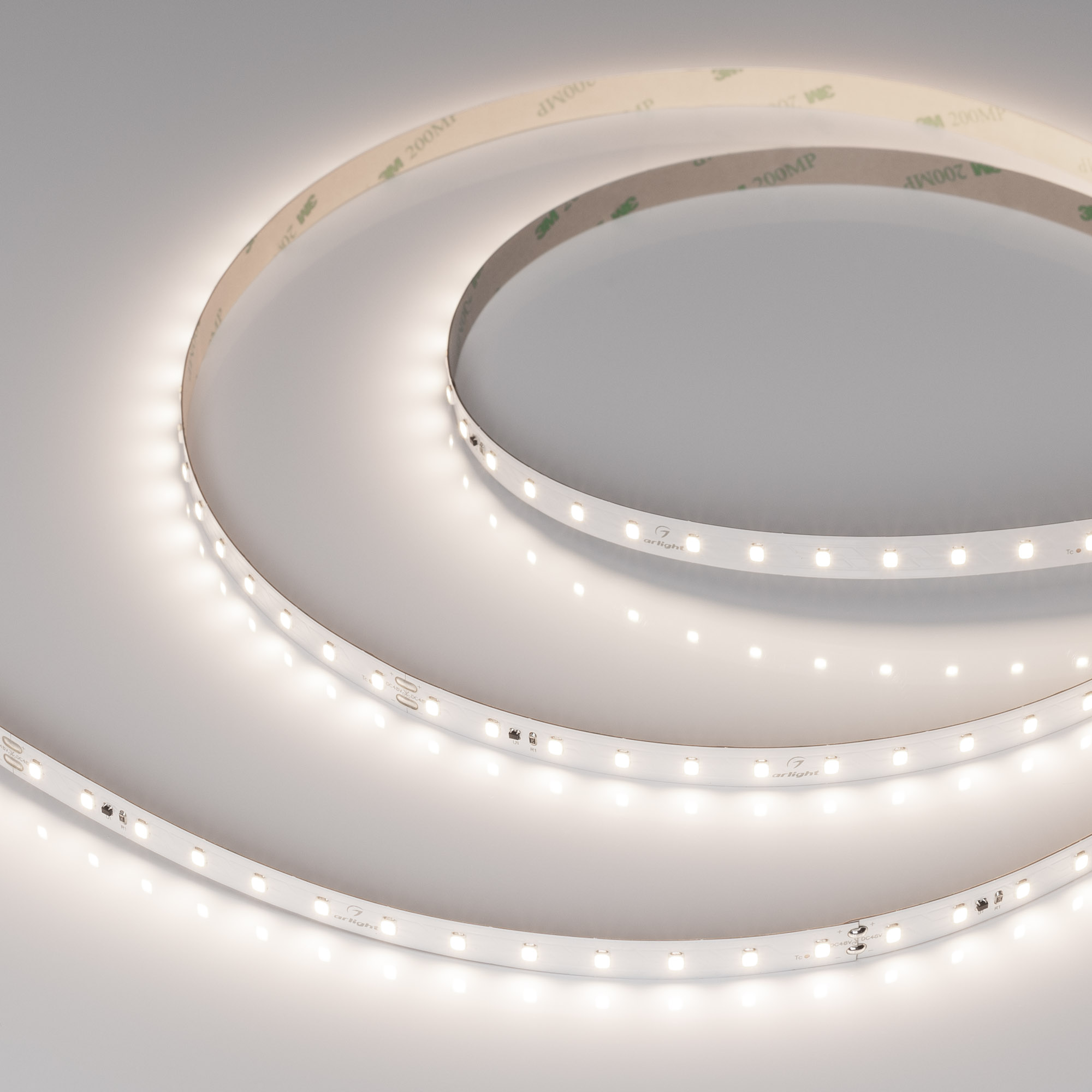Лента IC-A78-10mm 48V Day4000 (4 W/m, IP20, 2835, 50m) 040676 - Светодиодная стабилизированная лента 50 метров IC-A78, открытая. Светодиоды 2835, 78 шт/м (3900 шт на 50 м), белая плата, ширина 10 мм, скотч 3M. Цвет ДНЕВНОЙ 4000 K, цветопередача CRI>80, уг