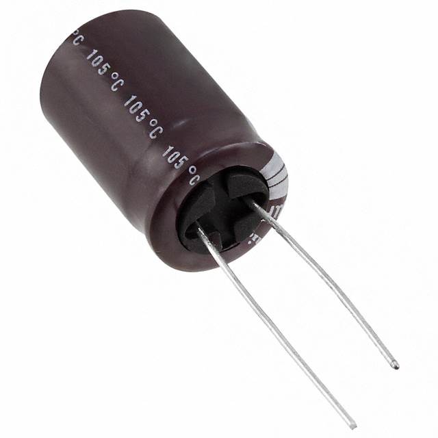 UPW1E102MHD1TO - Конденсатор алюминиевый электролитический 1000мкФ 25В  ±20% (12.5 х 20мм) радиальные выводы 5мм 1660мА 7000час 105°С автомобильного применения лента в коробке