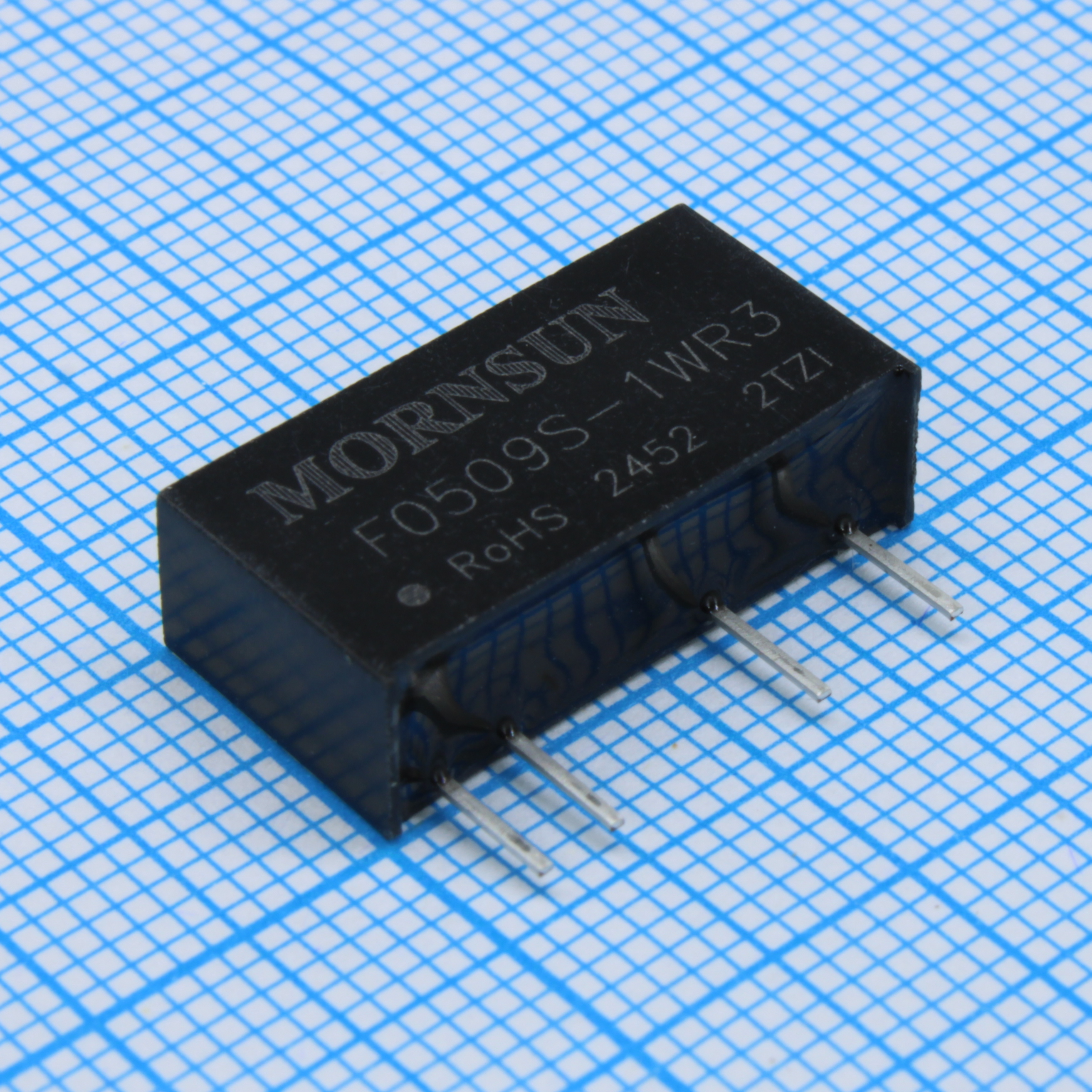 F0509S-1WR3 - DC/DC, 1 Вт, вход 5 В, выход 9 В, 0,111 A, SIP на плату